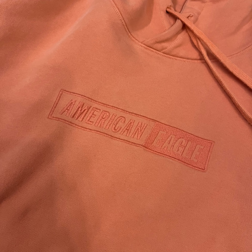 American Eagle Coral Pullover Hoodie